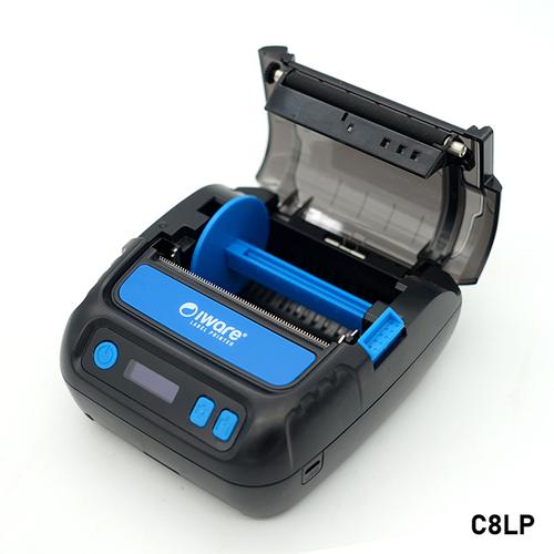 Mini Portable Printer Thermal Label Barcode 80mm Bluetooth Iware C8LP