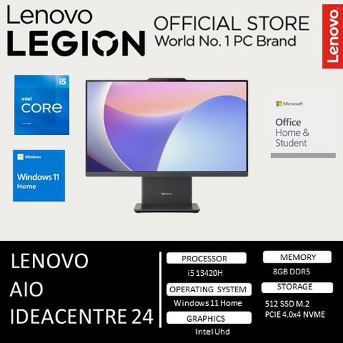 Lenovo AIO IdeaCentre 24IRH9 i5 13420H 8GB 512GB W11+OHS 23.8FHD IPS