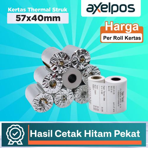 Kertas Thermal Struk Kasir Iware 57x38mm / 57x40mm