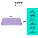 Logitech Desk Mat Studio Series Mouse Pad XL Polos Anti-Slip-Lavender