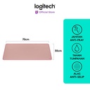 Logitech Desk Mat Studio Series Mouse Pad XL Polos Anti-Slip - Rose