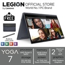 Lenovo YOGA 7 2in1 TOUCH RYZEN 5 5600 16GB 512ssd W10+OHS 14"FHD 0TID