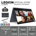 Lenovo Yoga 7 2IN1 TOUCH Ryzen 7 5800 16GB 512ssd W10+OHS 14.0FHD 0UID