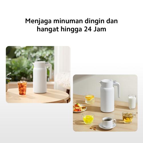 Xiaomi Insulated Kettle 1.8 L | Antikarat 316L | Menjaga suhu panas dan dingin 24 jam | Stabil dan antiselip | Teko tahan panas dan dingin  [ Official Store ]