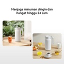Xiaomi Insulated Kettle 1.8 L | Antikarat 316L | Menjaga suhu panas dan dingin 24 jam | Stabil dan antiselip | Teko tahan panas dan dingin  [ Official Store ]