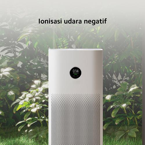 Official Xiaomi Smart Air Purifier 4 | Memurnikan udara di ruangan seluas 20m² dalam sekitar 10 menit | Kontrol pintar | Layar OLED