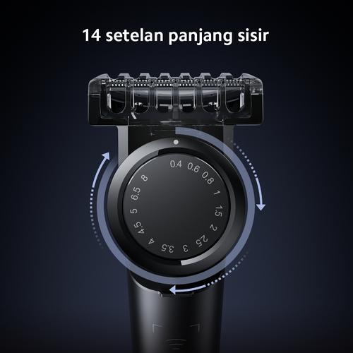 Official Xiaomi UniBlade Trimmer | Pisau Tiga Arah IPX7 Tahan Air
