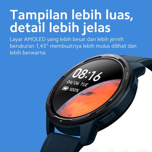 XIAOMI OFFICIAL Xiaomi Smart Watch S1 Active Layar AMOLED 1.43"