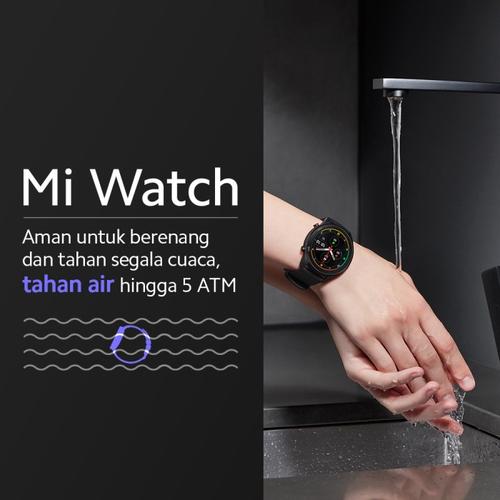 Xiaomi Official Mi Watch Fitness Smartwatch 117 Mode Olahraga dan GPS