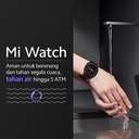 Xiaomi Official Mi Watch Fitness Smartwatch 117 Mode Olahraga dan GPS