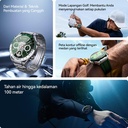 HUAWEI WATCH Ultimate Green Smartwatch | Zirconium-based Liquid Metal | Golf Courses Map | Pro-level Sports