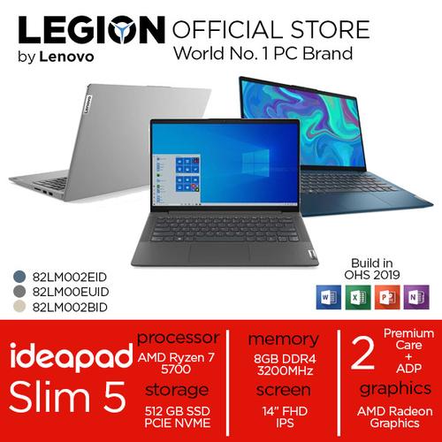 Lenovo Ideapad Slim 5 14 Ryzen 7 5700 8GB 512ssd Vega8 W10+OHS 14.0FHD