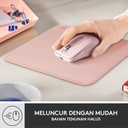 Logitech Mouse Pad Studio Series Alas Polos, Anti-Slip - Rose