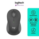 Logitech Signature M550 L Mouse Wireless Bluetooth Silent Clicks + Notebook