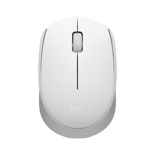 Logitech M171 Mouse Wireless untuk Windows, Mac, ChromeOS - Off White