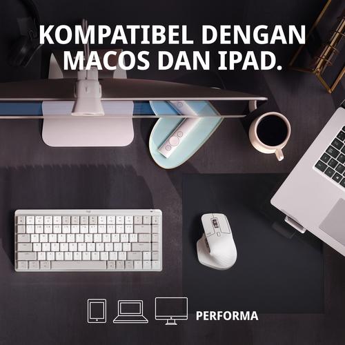 Logitech MX Master 3S Mouse Wireless Bluetooth Quiet Click for Mac