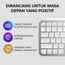 Logitech MX Keys Mini Keyboard Wireless Bluetooth Backlit Gray for Mac