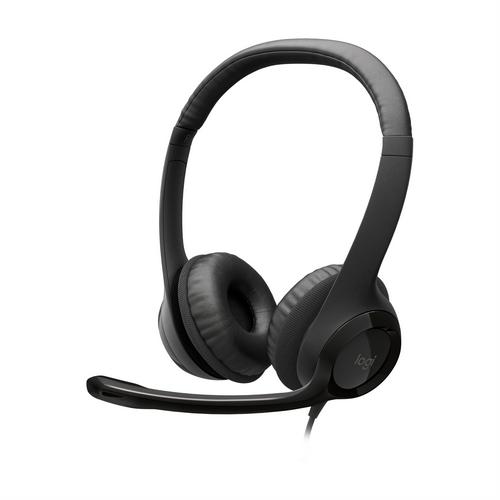 Logitech H390 Headset Stereo USB Mikrofon Noise-Cancelling