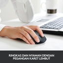 Logitech M235 Mouse Wireless Grip Karet Nyaman - Colt