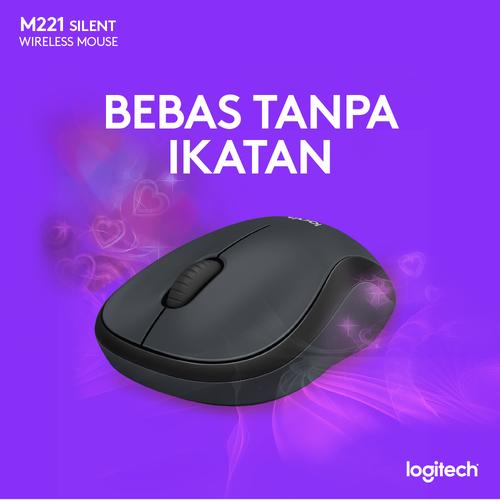 Logitech M220 Mouse Wireless Silent Click