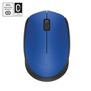 Logitech M171 Mouse Wireless untuk Windows, Mac, ChromeOS - Blue