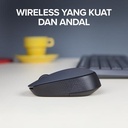 Logitech M171 Mouse Wireless untuk Windows, Mac, ChromeOS - Grey