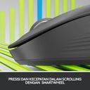 Logitech Signature M550 L Mouse Wireless Bluetooth Silent Clicks + Notebook