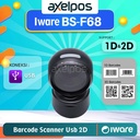 Barcode Scanner Omni 2D Usb Auto Scan Iware BS F68