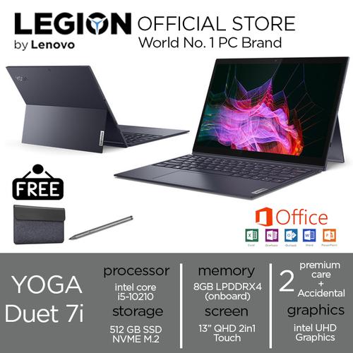 Lenovo Yoga Duet 7i 13 78ID 2in1 Touch i5 10210 8GB 512ssd 13.0QHD 4K