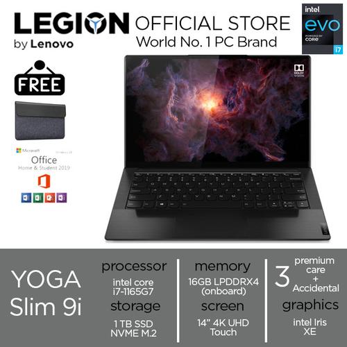 Lenovo Yoga Slim 9i 13ID Touch i7 1165G7 16GB 1TBssd W10+OHS 14.0UHD
