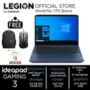 Lenovo Gaming 3 Ryzen 7 4800 16GB 512ssd GTX1650Ti 4GB W10+OHS 120Hz
