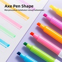 Nusign Highligher Double Head / Penanda Dua Sisi Warna Neon NS720