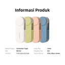 Nusign Correction Tape / Pita Koreksi  5mm 6meter NS163