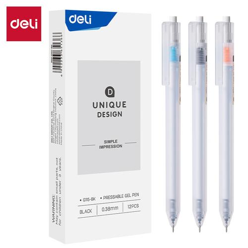 Deli Pulpen Gel / Gel Pen Needle tip: 0.38 EG115
