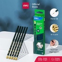 Deli Bundle Pensil Kayu isi 2B x Rautan lucu x Penghapus Ujian / Graphite Pencil, Sharpener,Exam Eraser EC29+EH032+EH00110