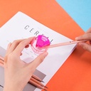 Deli Rautan Pensil / Pencil Sharpener Portable Dengan Penutup E0554