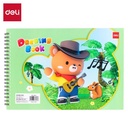 Deli Buku Gambar / Drawing Book 30 Lembar EN081