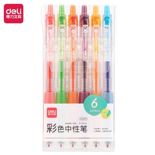 Deli Pulpen Gel / Gel Pen 12 Warna SA50X