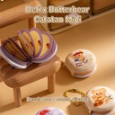 "Deli x Butterbear Buku Catatan Mini / Notebook 48 lembar Dapat dijadikan Gantungan HY227