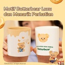 Deli x Butterbear Pen Holder / Tempat Pulpen Lucu Tidak Mudah Pecah NS023