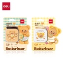 Deli x Butterbear Meteran Mini 1.5meter / Measuring Tape Kunci Otomatis HY410