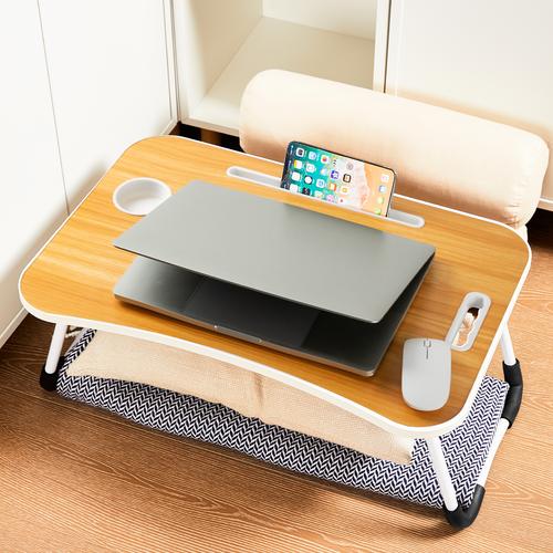 Vusign Meja Lipat / Meja Belajar / Meja Portable / Folding Table 60cm Cup Holder VS864