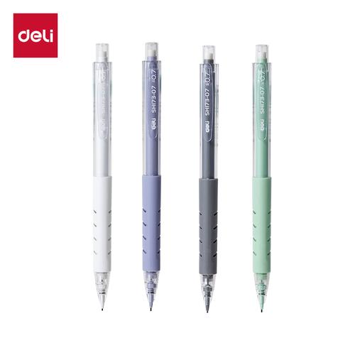 Deli Pensil Mekanik / Mechanical Pencil 0.7mm Dengan Klip dan Penghapus SH173-07