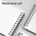 Deli Buku Catatan Spiral / Sprial Notebook 80 sheets LPAX80