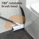 Vusign Sikat Pembersih Kamar Mandi Dua Sisi Sapu Lancip Model V / Floor Brush VS1031