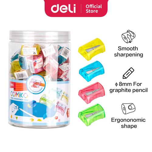 Deli Bundle Pensil Kayu isi 2B x Rautan lucu x Penghapus Ujian / Graphite Pencil, Sharpener,Exam Eraser EC29+EH032+EH00110