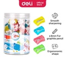 Deli Bundle Pensil Kayu isi 2B x Rautan lucu x Penghapus Ujian / Graphite Pencil, Sharpener,Exam Eraser EC29+EH032+EH00110
