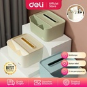 Deli Tissue Box / Tempat Tissue Warna Pastel Multifungsi PJ100