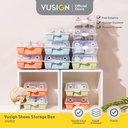Vusign Shoes Storage Box Penyimpanan Sepatu Plastik Serbaguna VS55X
