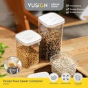 Vusign Toples Kotak Snack Kue / Sealed Container Kedap Udara VS96X